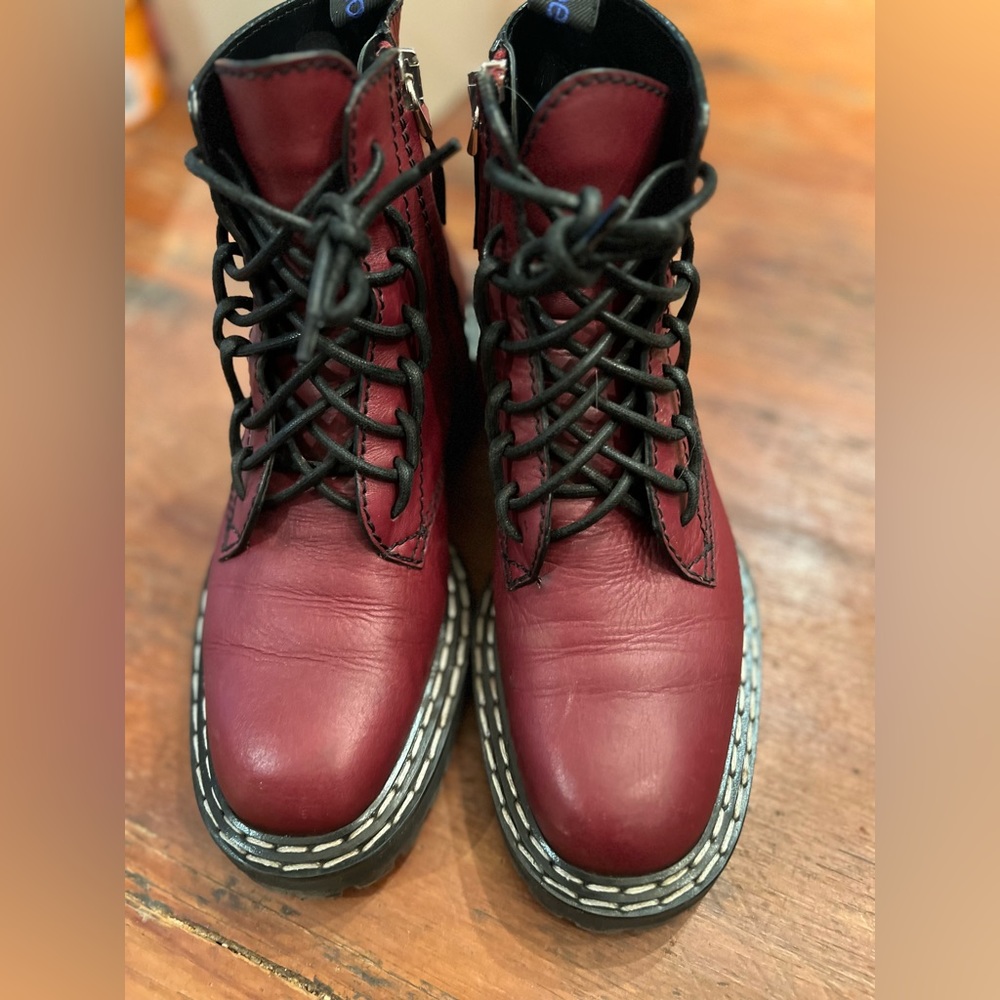 PROENZA SCHOULER combat ankle boot size 7.5
